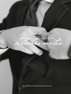 cover image of A Tailor's Notes